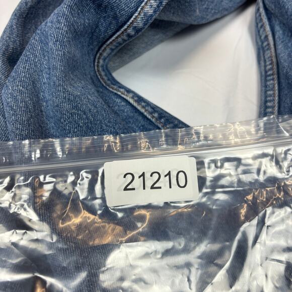 EB Denim Chain Vintage 90s Levi's Jeans Straight Women's Large - Picture 14 of 14